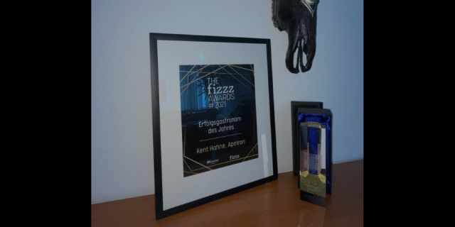 fizzz Awards 2021: Kent Hahne ist Erfolgsgastronom 2021